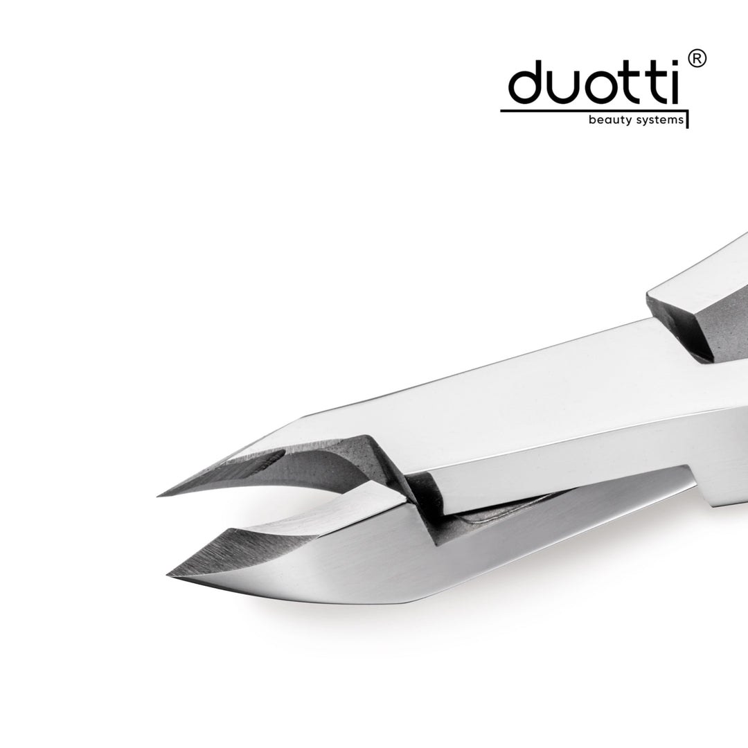 Професионални клещи за кожички Duotti PRO 01, матирани, дължина 111 mm, остриета 3 mm – от категория Клещи