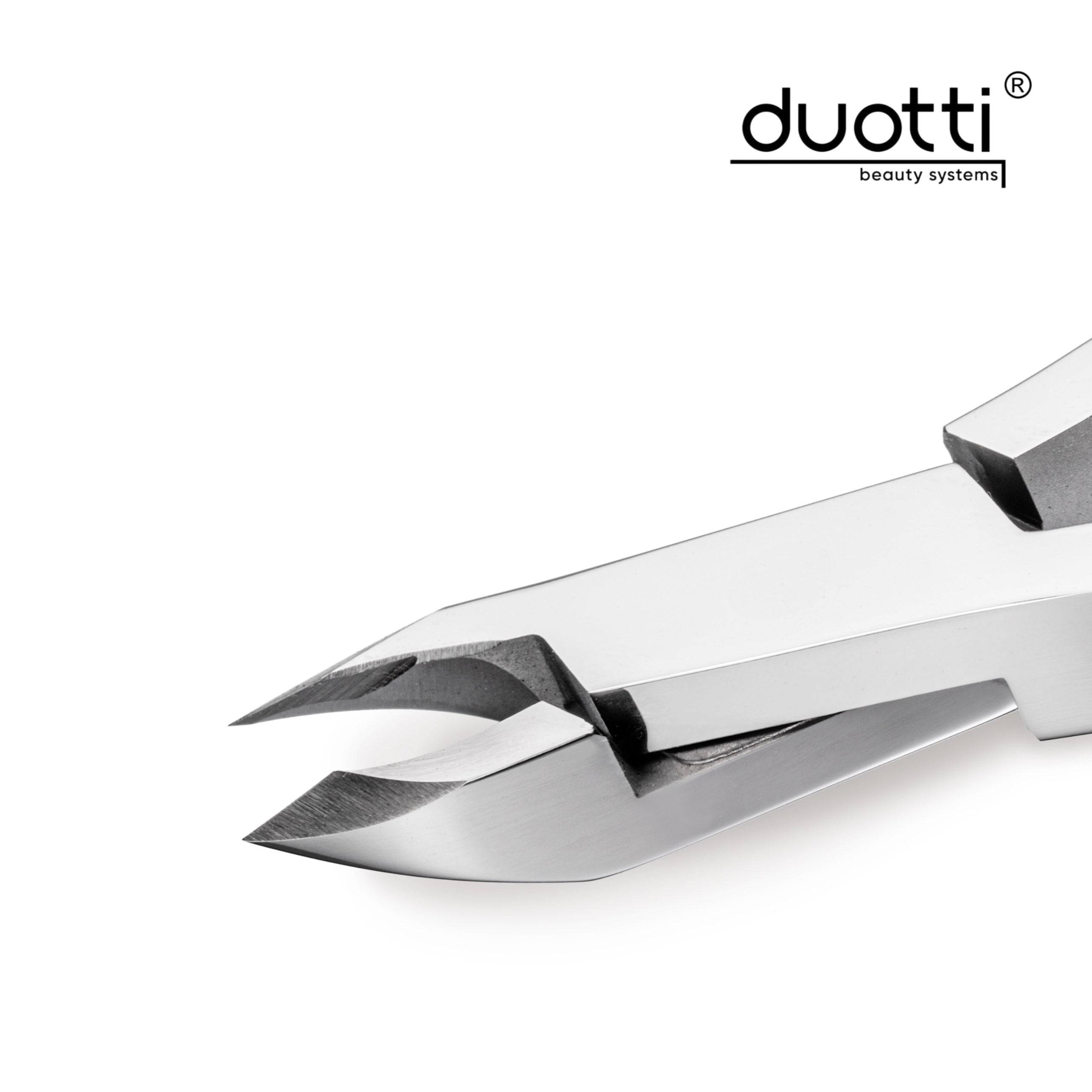 Професионални клещи за кожички Duotti PRO 01, матирани, дължина 111 mm, остриета 3 mm