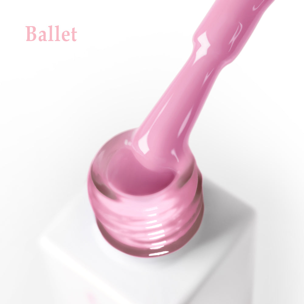 Течен гел JOIA vegan, Ballet, 8 ml – четката с продукта до шишенцето
