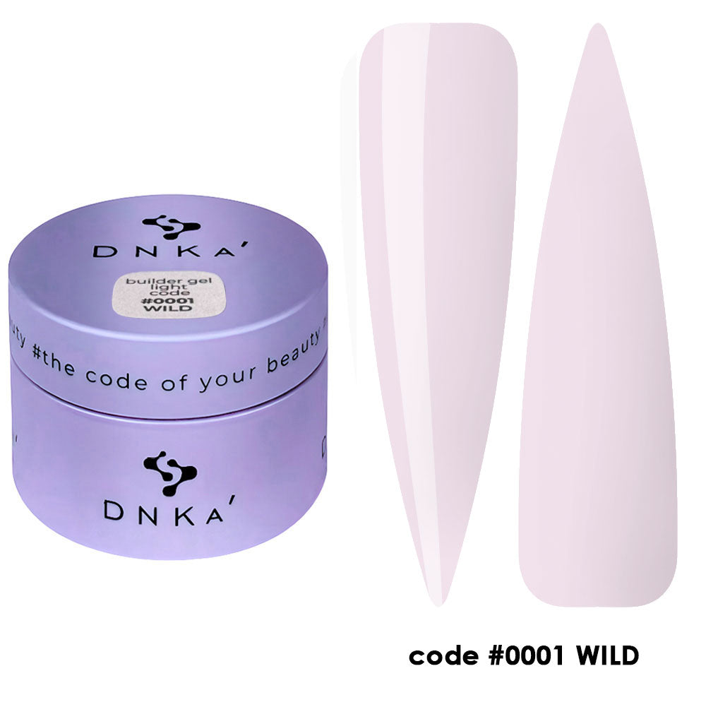 Гел за изграждане LIGHT #0001 Wild "DNKa", 30 ml