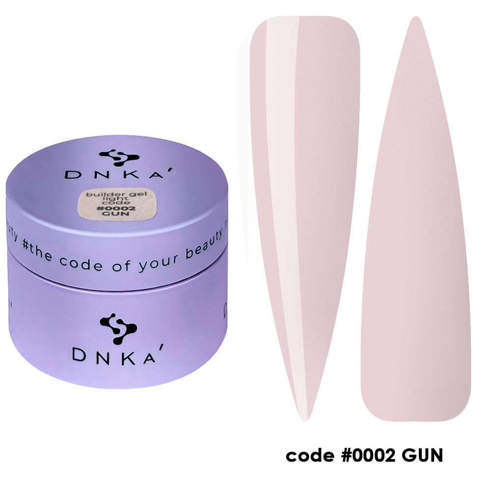 Гел за изграждане LIGHT #0002 Gun "DNKa", 30 ml