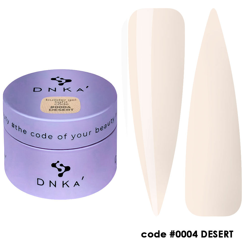 Гел за изграждане LIGHT #0004 Desert "DNKa", 30 ml