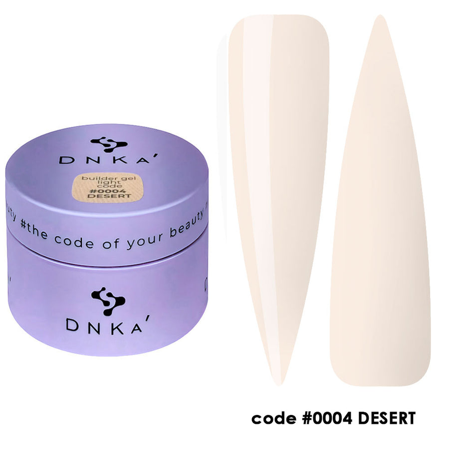 Гел за изграждане LIGHT #0004 Desert "DNKa", 30 ml