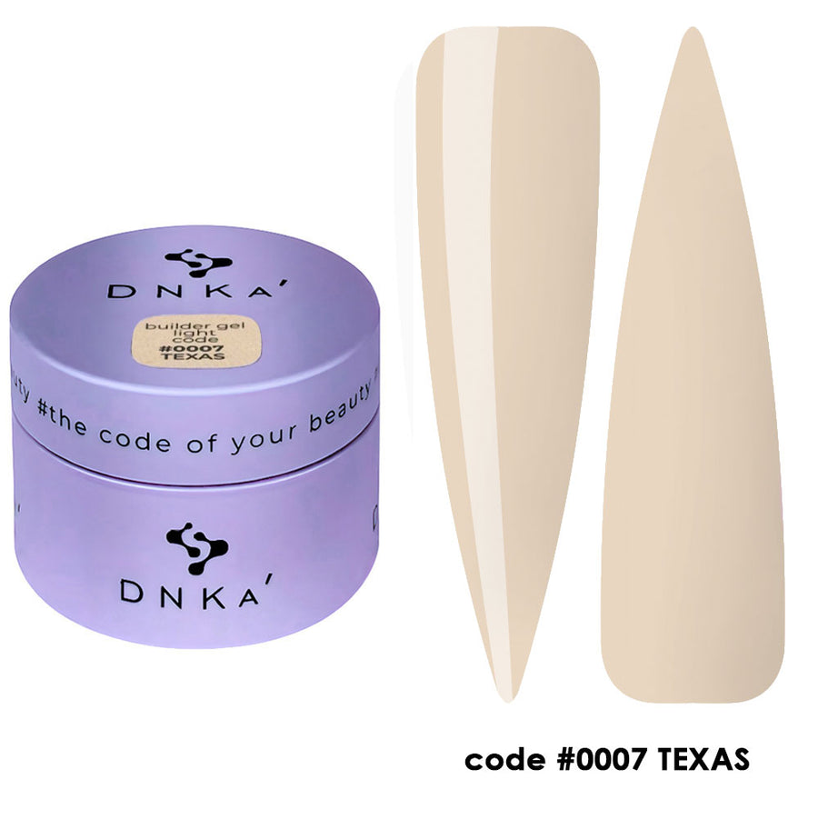 Гел за изграждане LIGHT #0007 Texas "DNKa", 30 ml