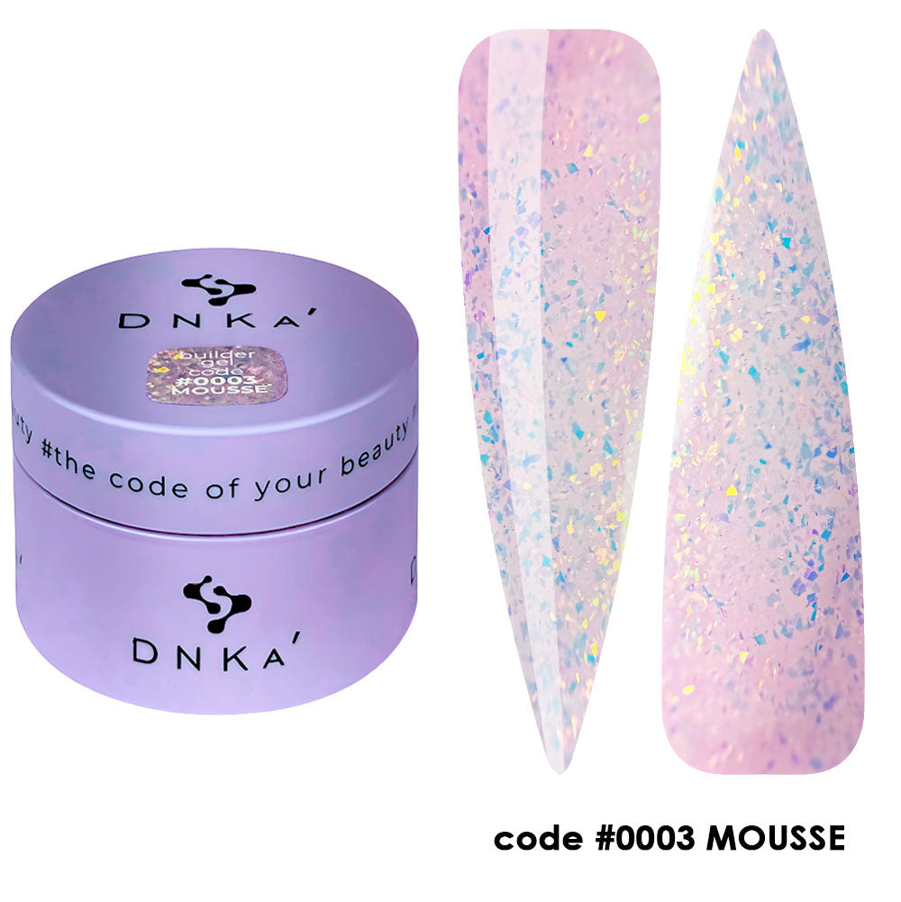 Гел за изграждане MOUSSE #0003 "DNKa", 30 ml – от серия MOUSSE