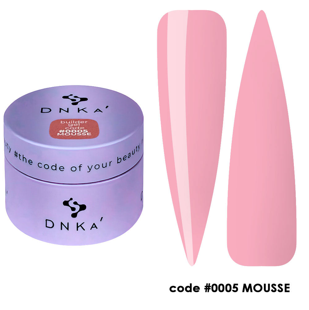 Гел за изграждане MOUSSE #0005 "DNKa", 30 ml – от серия MOUSSE