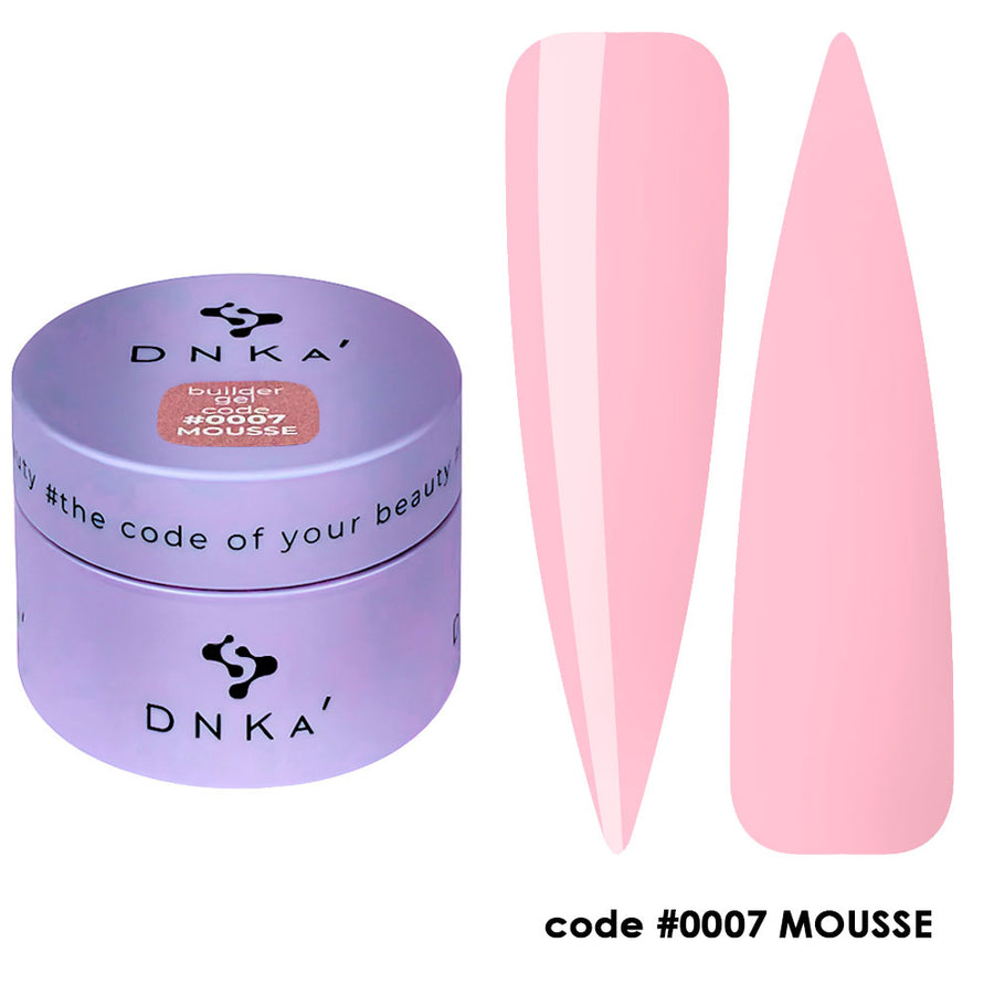 Гел за изграждане MOUSSE #0007 "DNKa", 30 ml – от серия MOUSSE