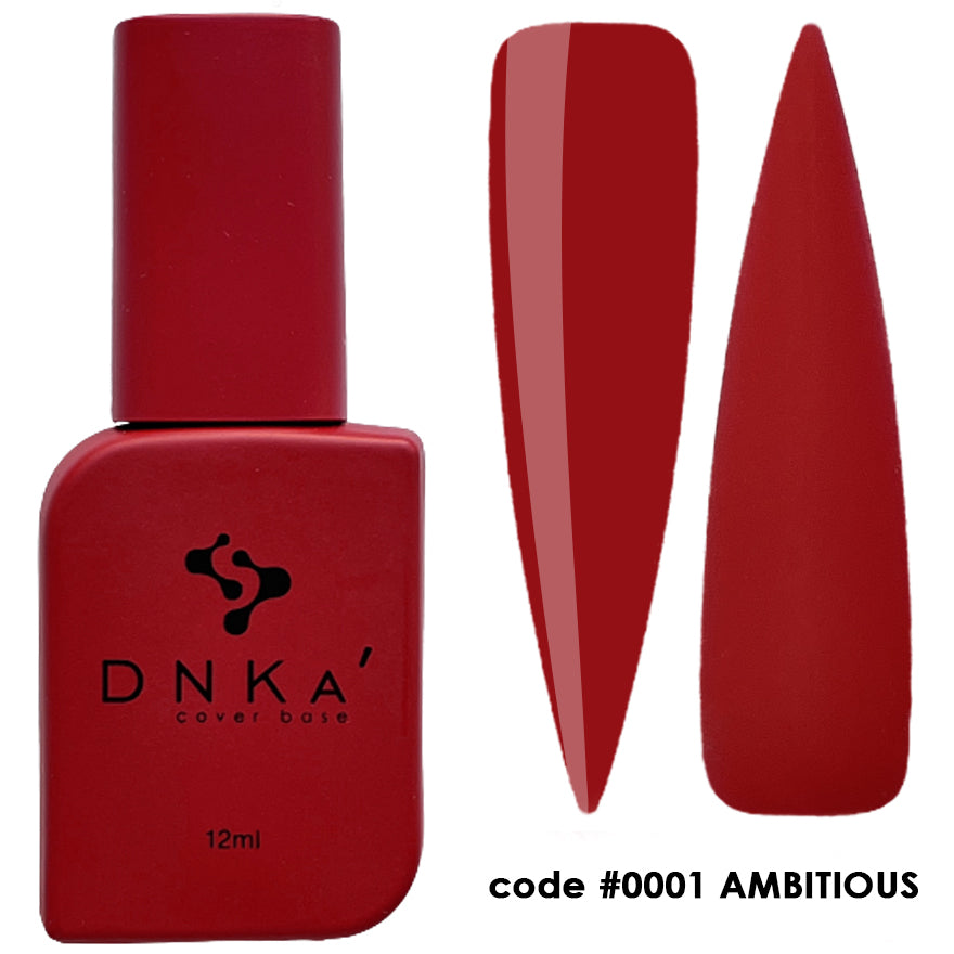 Цветна каучукова основа NEW FORMULA "DNKa" #0001 Ambitious – цветни основи от DNKa