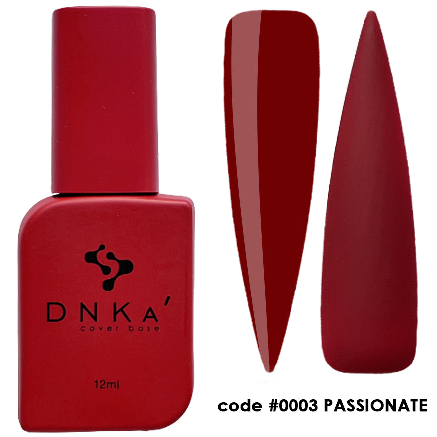 Цветна каучукова основа NEW FORMULA "DNKa" #0003 Passionate – от категория Цветни основи за гел лак