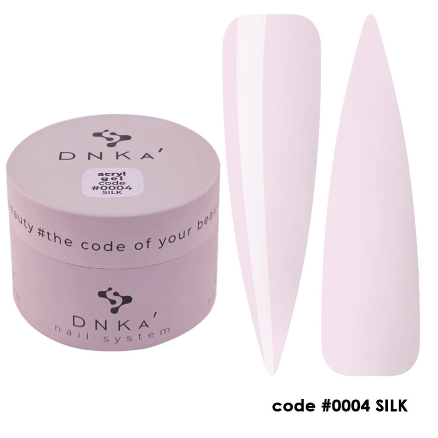Акригел "DNKa" #0004 Silk 30 ml – от категория Гелове за изграждане