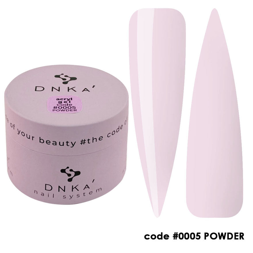 Акригел "DNKa" #0005 Powder 30 ml – от категория Гелове за изграждане