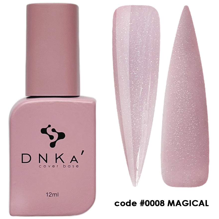 Цветна каучукова основа NEW FORMULA "DNKa" #0008 Magical – цветни основи от DNKa