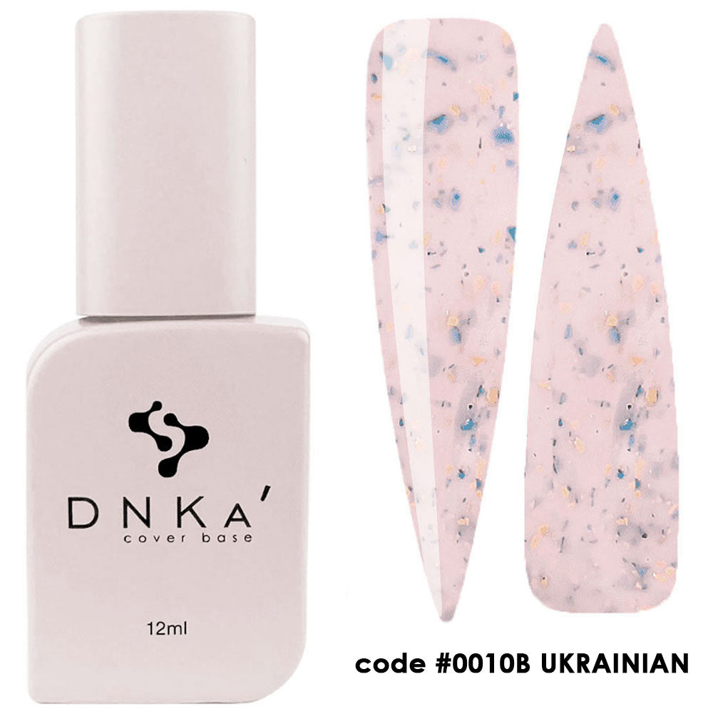 Цветна каучукова основа NEW FORMULA "DNKa" #0010B Ukrainian – цветни основи от DNKa