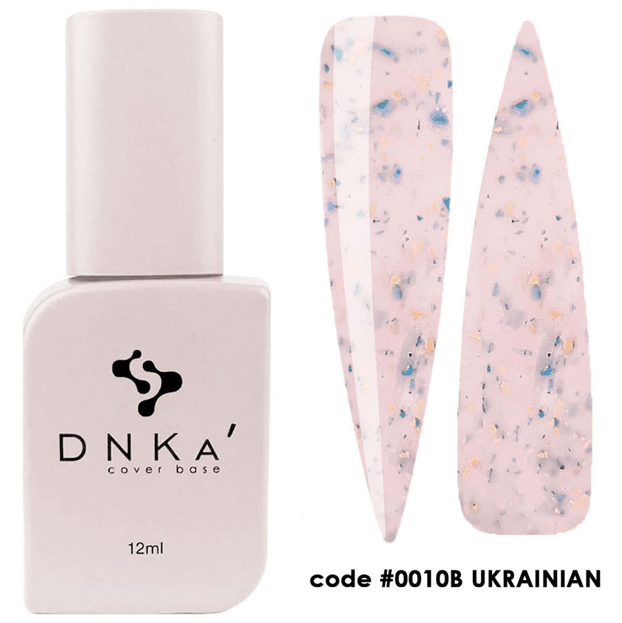 Цветна каучукова основа NEW FORMULA "DNKa" #0010B Ukrainian – цветни основи от DNKa