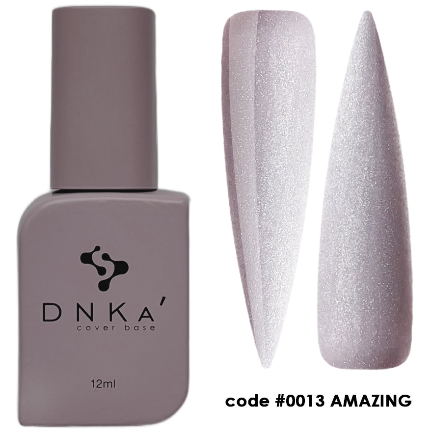 Цветна каучукова основа NEW FORMULA "DNKa" #0013 Amazing – цветни основи от DNKa