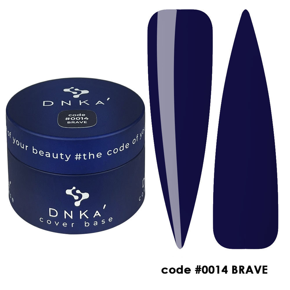 Colored Rubber Base NEW FORMULA "DNKa" #0014 Brave