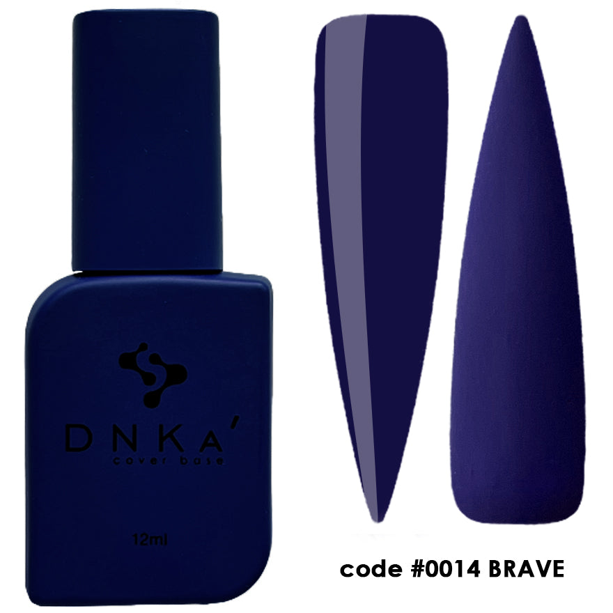 Цветна каучукова основа NEW FORMULA "DNKa" #0014 Brave – цветни основи от DNKa