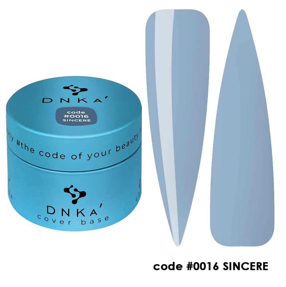 Цветна каучукова основа NEW FORMULA "DNKa" #0016 Sincere
