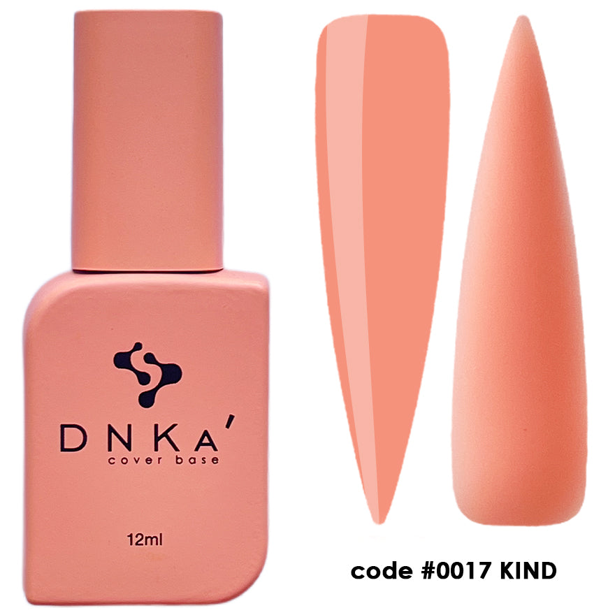 Цветна каучукова основа NEW FORMULA "DNKa" #0017 Kind – цветни основи от DNKa