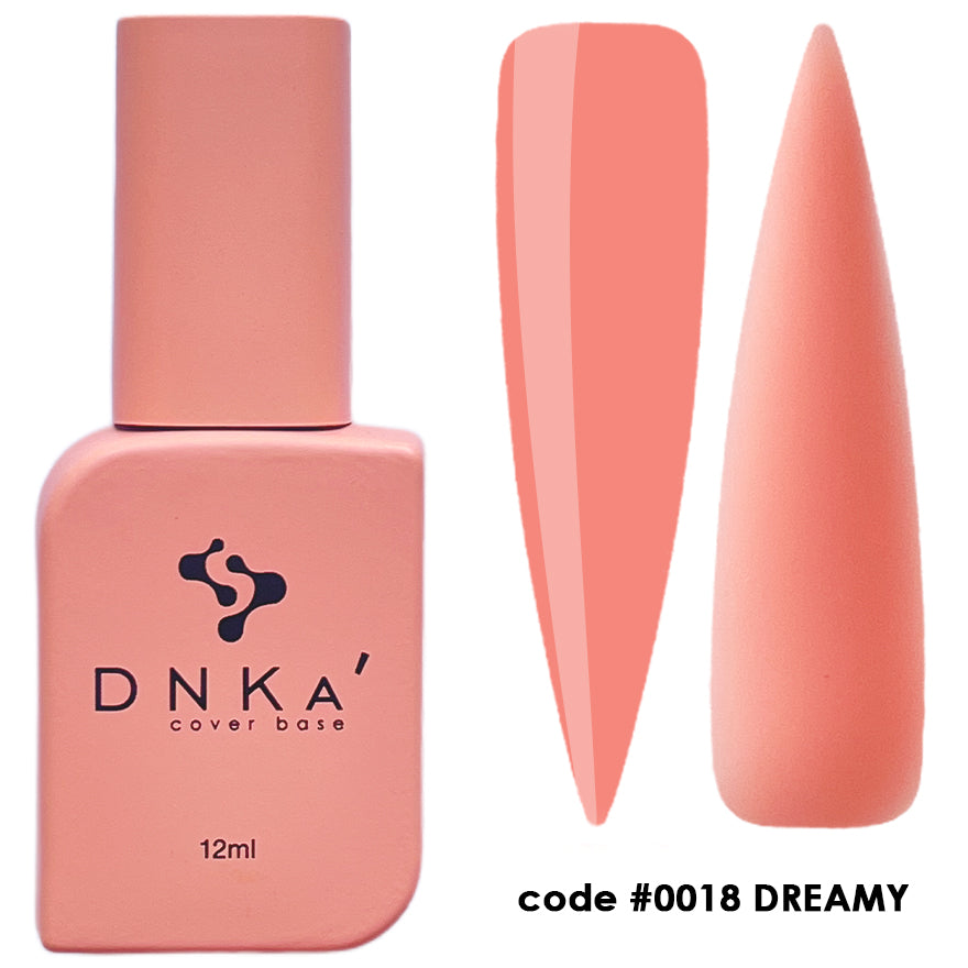 Цветна каучукова основа NEW FORMULA "DNKa" #0018 Dreamy – цветни основи от DNKa