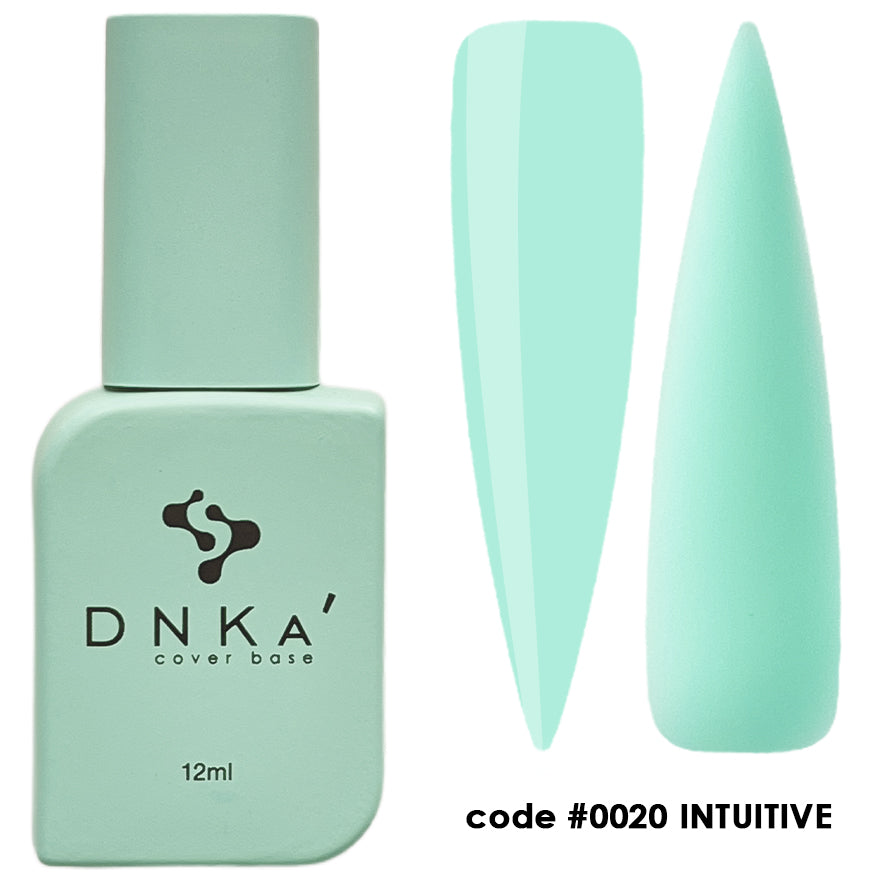 Цветна каучукова основа NEW FORMULA "DNKa" #0020 Intuitive – цветни основи от DNKa