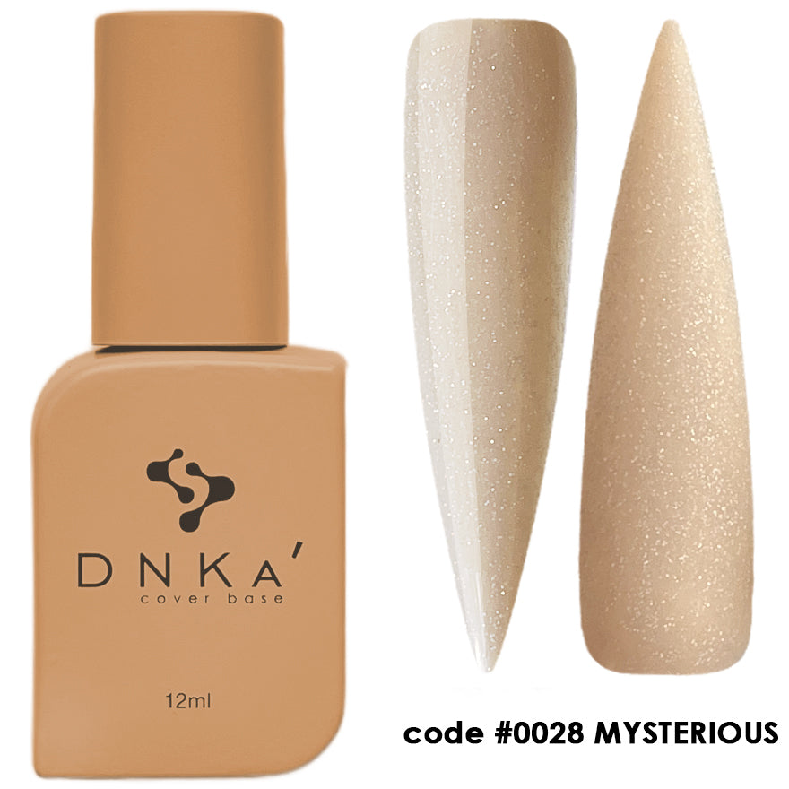 Цветна каучукова основа NEW FORMULA "DNKa" #0028 Mysterious – цветни основи от DNKa