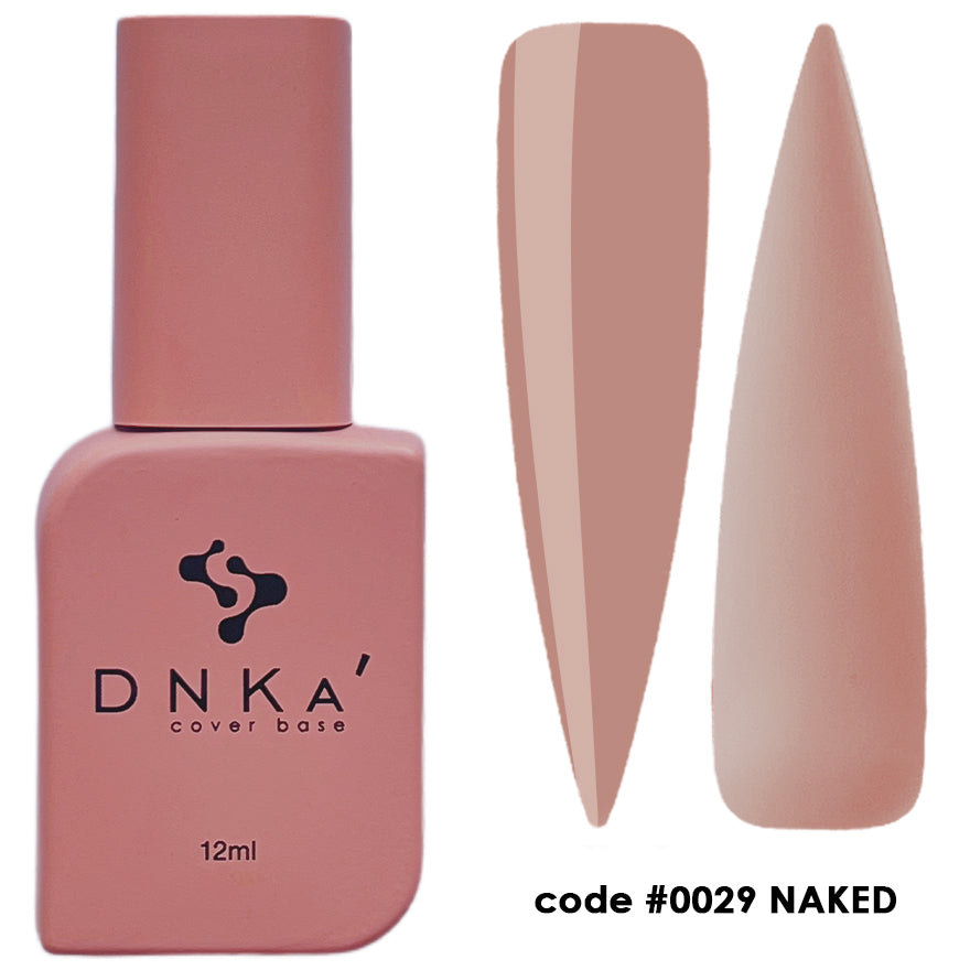 Цветна каучукова основа NEW FORMULA "DNKa" #0029 Naked – цветни основи от DNKa