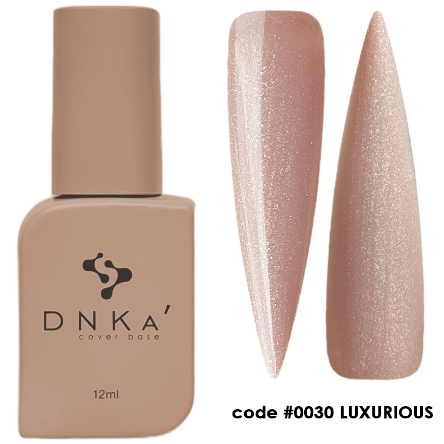 Цветна каучукова основа NEW FORMULA "DNKa" #0030 Luxurious – цветни основи от DNKa