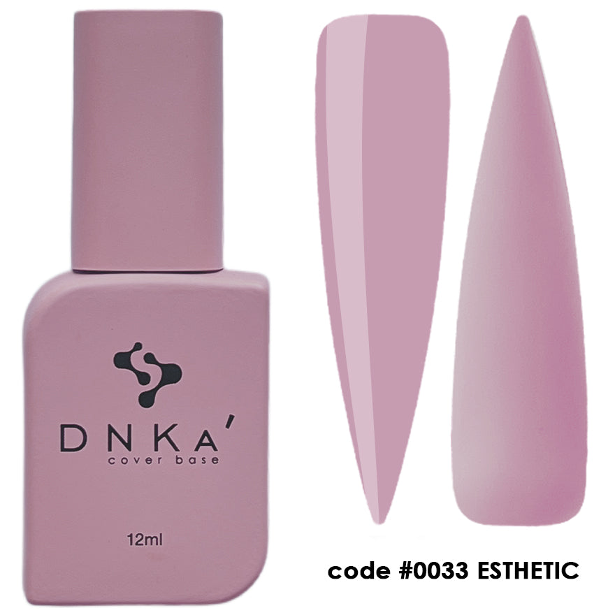 Цветна каучукова основа NEW FORMULA "DNKa" #0033 Esthetic – цветни основи от DNKa