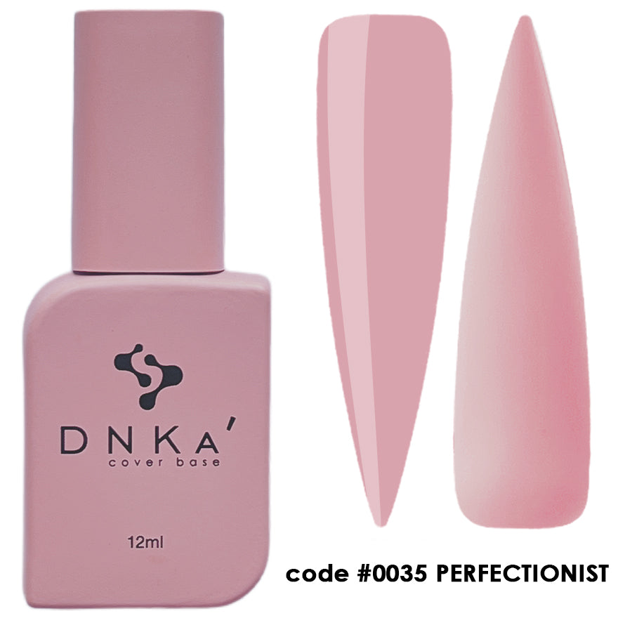 Цветна каучукова основа NEW FORMULA "DNKa" #0035 Perfectionist – цветни основи от DNKa