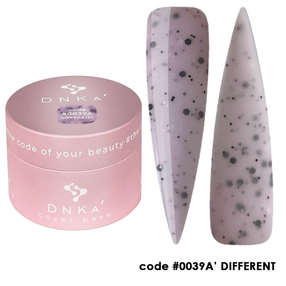Цветна каучукова основа NEW FORMULA "DNKa" #0039A Different – за нанасяне на гел лак
