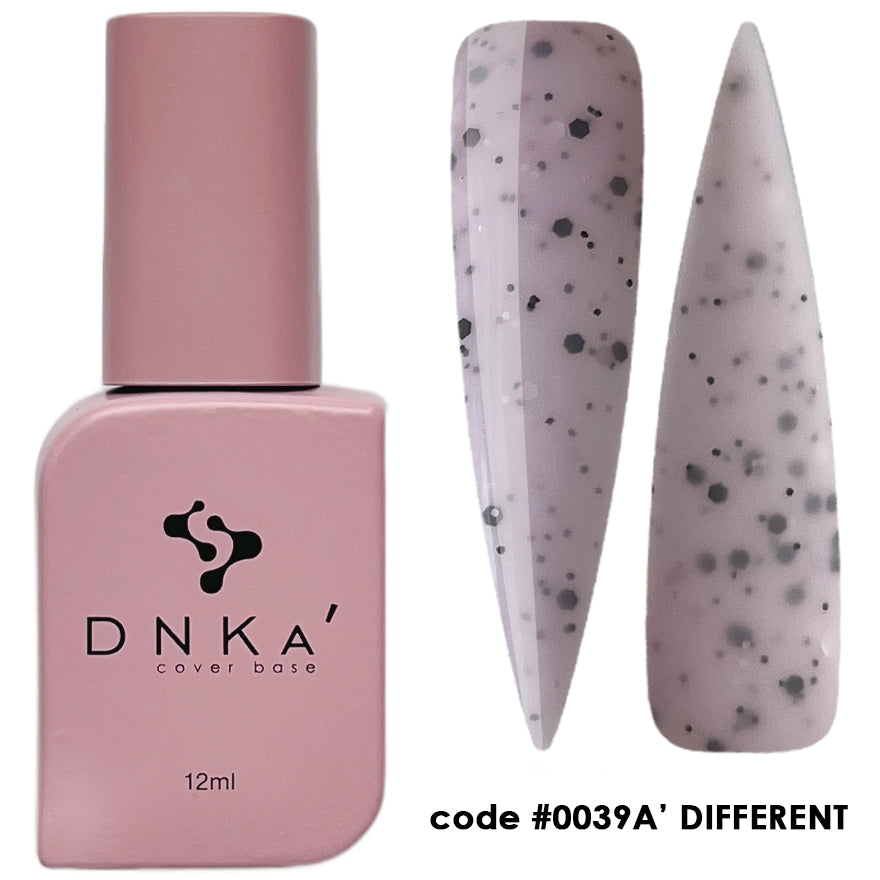 Цветна каучукова основа NEW FORMULA "DNKa" #0039A Different – цветни основи от DNKa