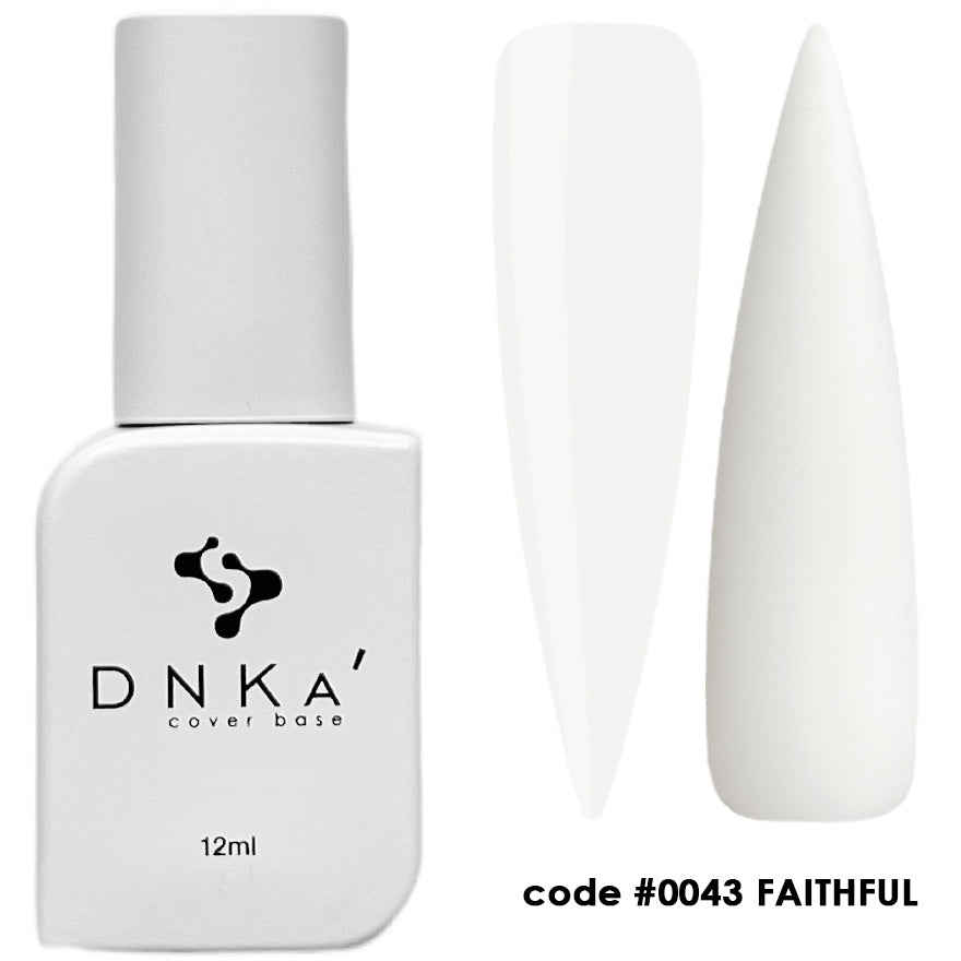 Цветна каучукова основа NEW FORMULA "DNKa" #0043 Faithful – цветни основи от DNKa