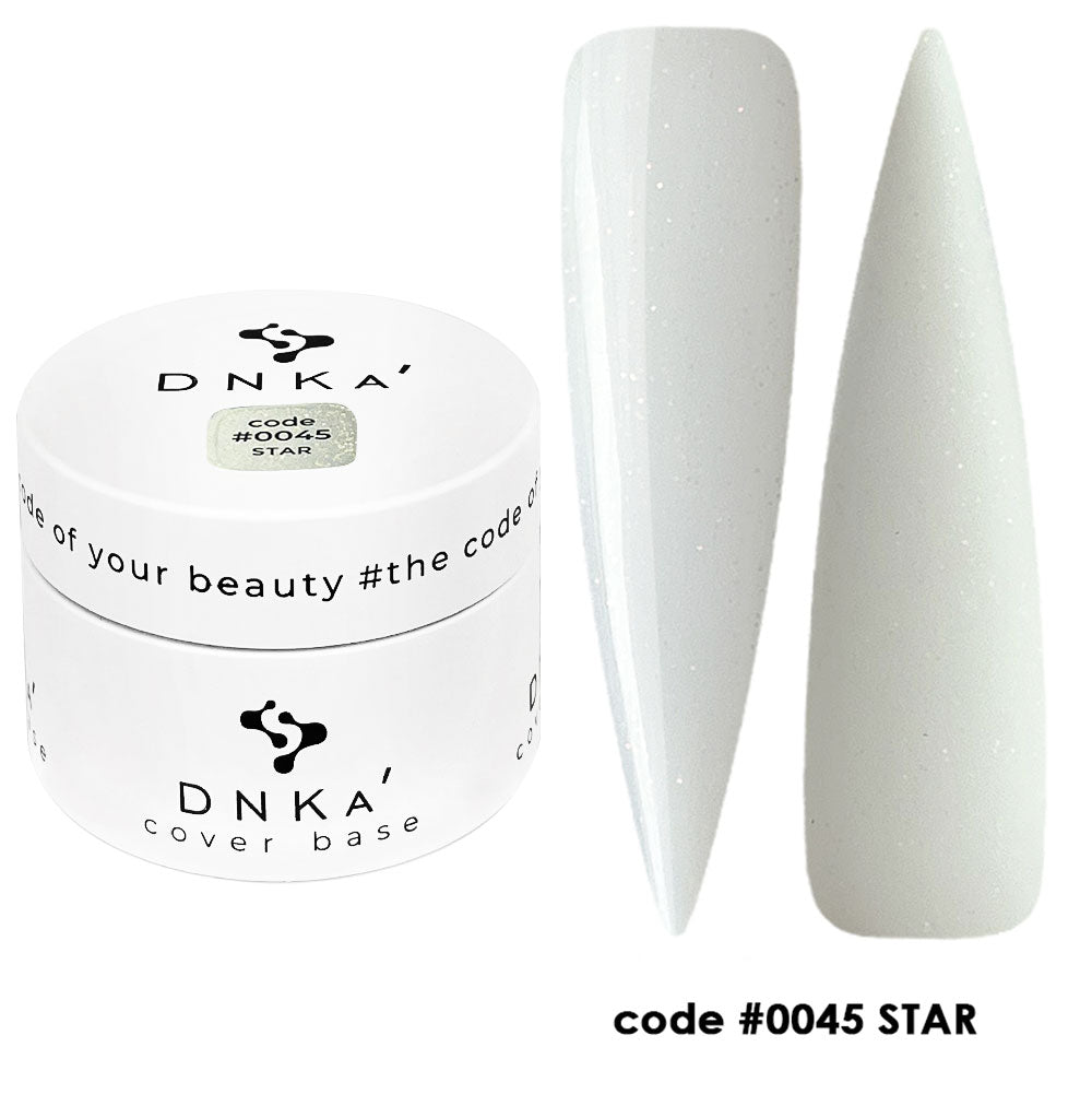 Цветна каучукова основа NEW FORMULA "DNKa" #0045 Star – от категория Цветни основи за гел лак