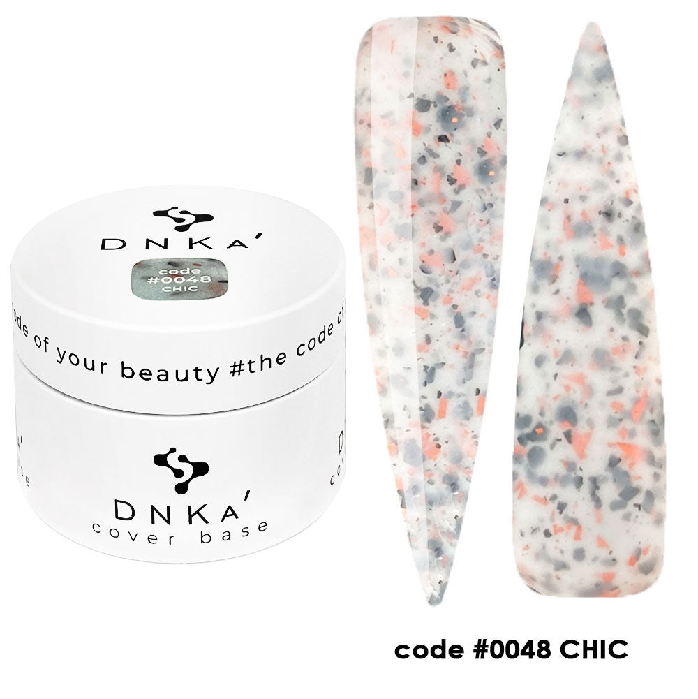 Цветна каучукова основа NEW FORMULA "DNKa" #0048 Chic