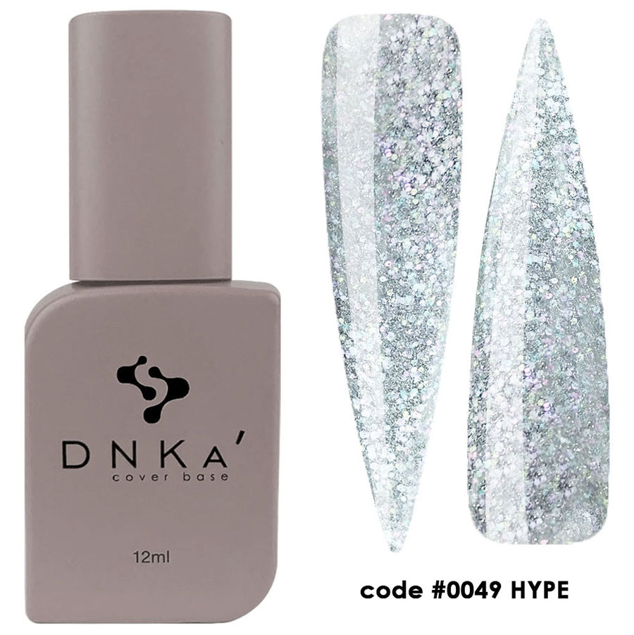 Цветна каучукова основа NEW FORMULA "DNKa" #0049 Hype – цветни основи от DNKa