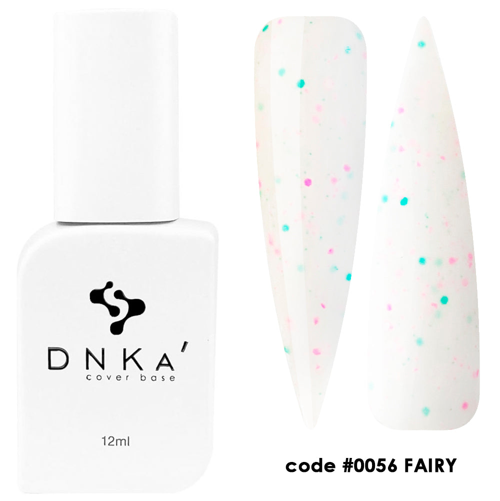 Цветна каучукова основа NEW FORMULA "DNKa" #0056 Fairy – цветни основи от DNKa
