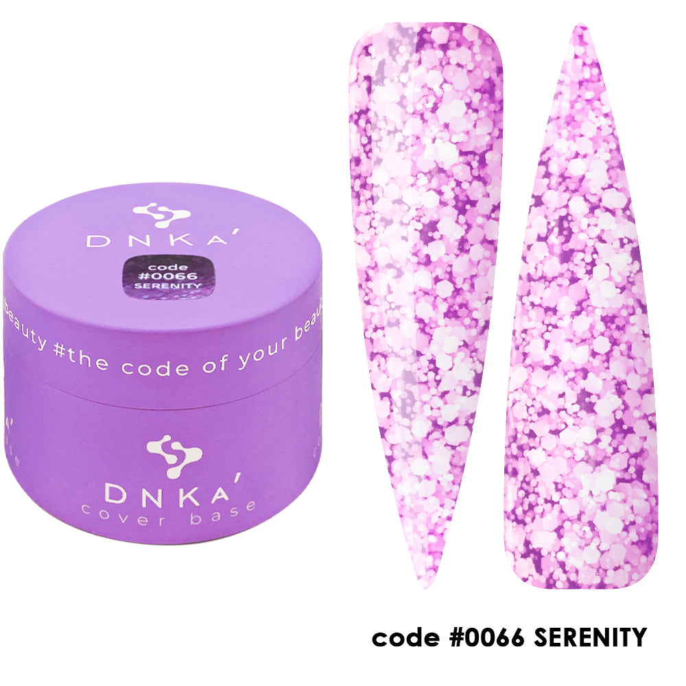 Цветна каучукова основа NEW FORMULA "DNKa" #0066 Serenity – от категория Цветни основи за гел лак