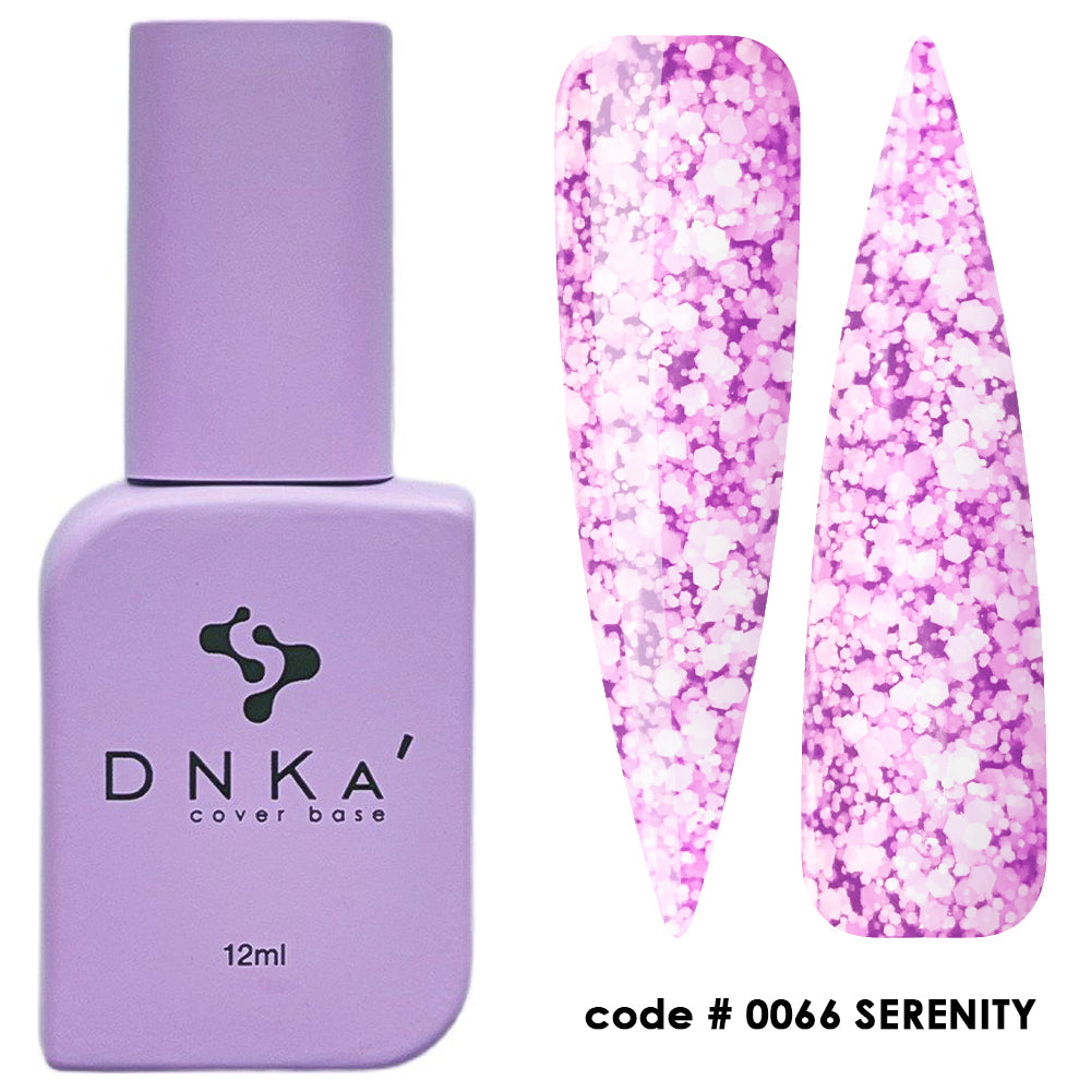 Цветна каучукова основа NEW FORMULA "DNKa" #0066 Serenity – цветни основи от DNKa