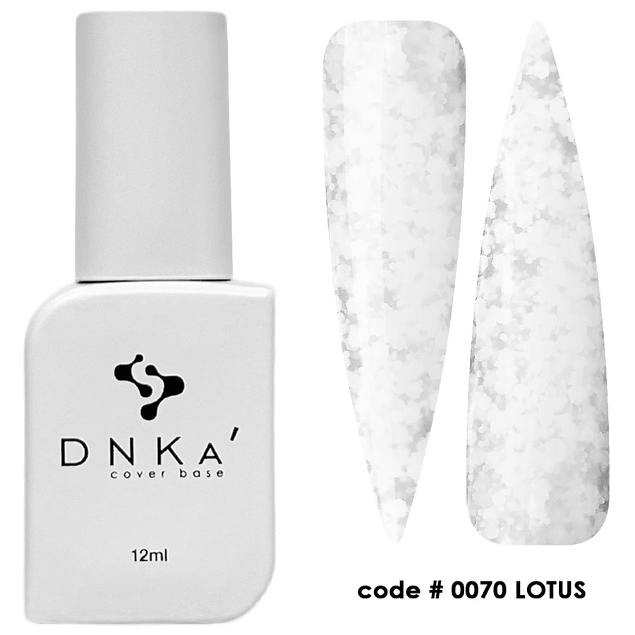 Цветна каучукова основа NEW FORMULA "DNKa" #0070 Lotus – цветни основи от DNKa