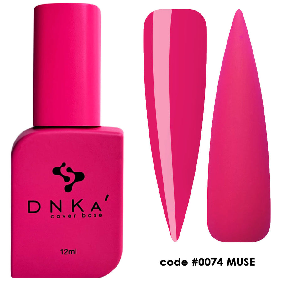 Цветна каучукова основа NEW FORMULA "DNKa" #0074 Muse – цветни основи от DNKa