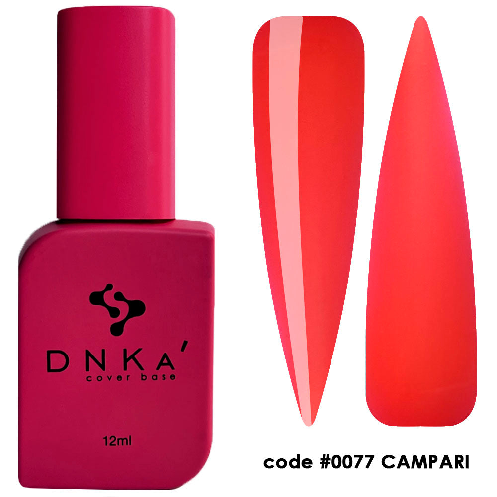 Цветна каучукова основа"DNKa" #0077 Wild Berry, 12 ml – цветни основи от DNKa