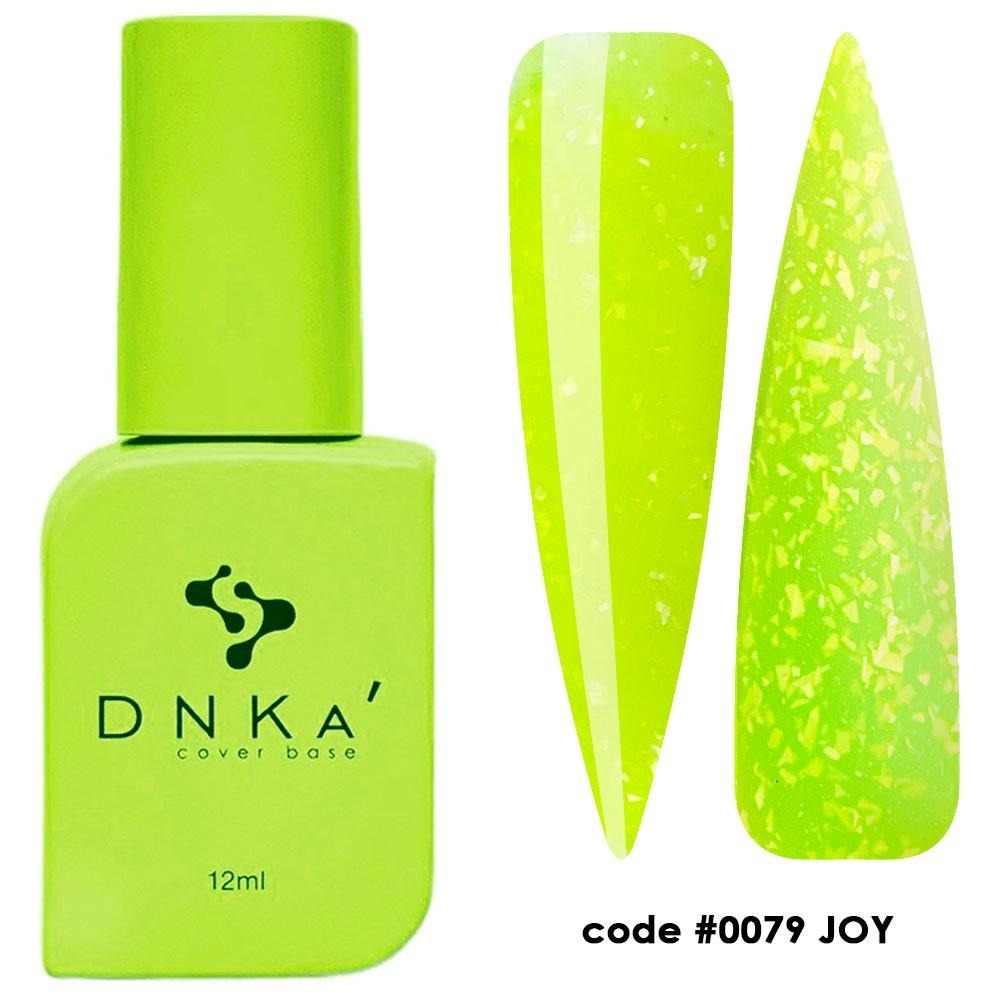 Цветна каучукова основа NEW FORMULA "DNKa" #0079 Joy 12 ml – цветни основи от DNKa