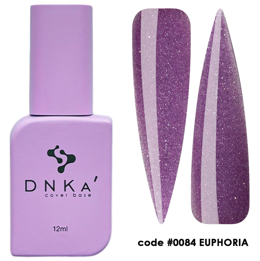 Цветна каучукова основа NEW FORMULA "DNKa" #0084 Euphoria 12 ml – цветни основи от DNKa
