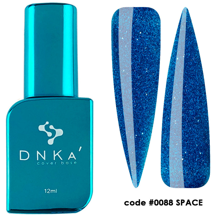 Цветна каучукова основа NEW FORMULA "DNKa" #0088 Space 12 ml – цветни основи от DNKa