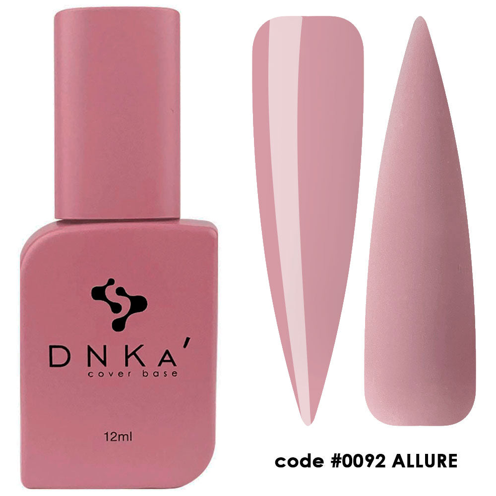 Цветна каучукова основа NEW FORMULA "DNKa" #0092 Allure – цветни основи от DNKa
