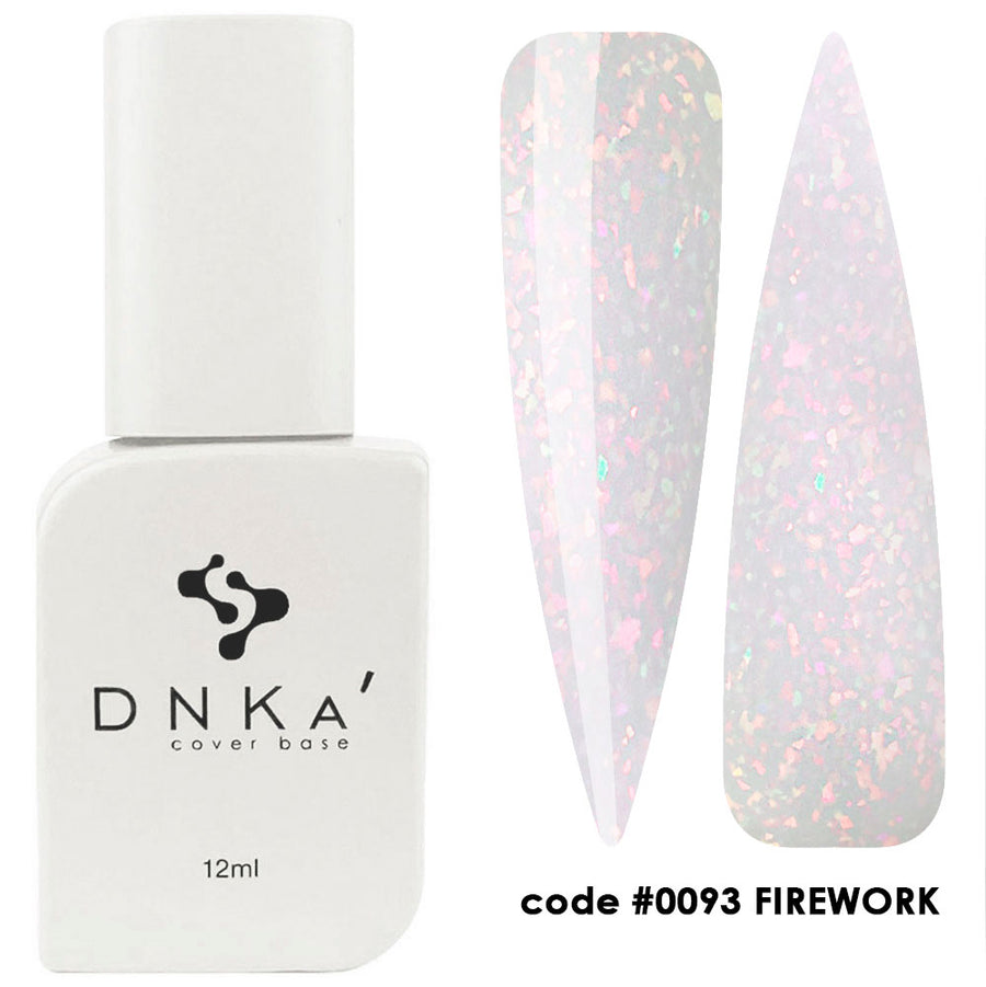 Цветна каучукова основа NEW FORMULA "DNKa" #0093 Firework – цветни основи от DNKa
