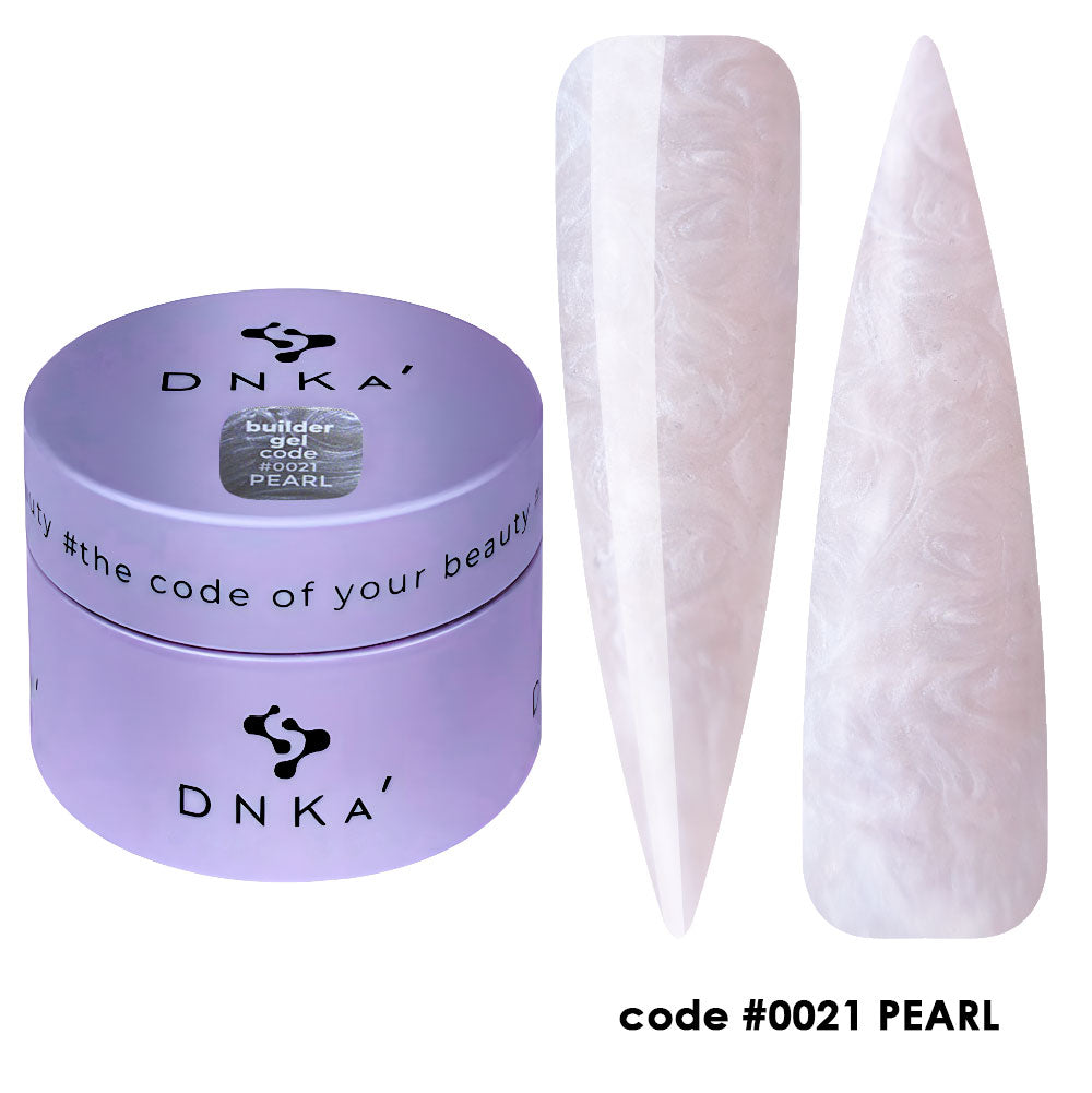 Гел за изграждане NEW FORMULA"DNKa" #0021 Pearl 30 ml – с перлен ефект