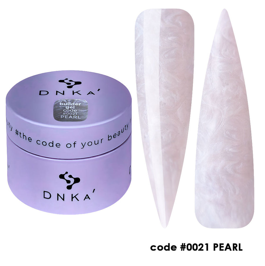 Гел за изграждане NEW FORMULA"DNKa" #0021 Pearl 30 ml – с перлен ефект