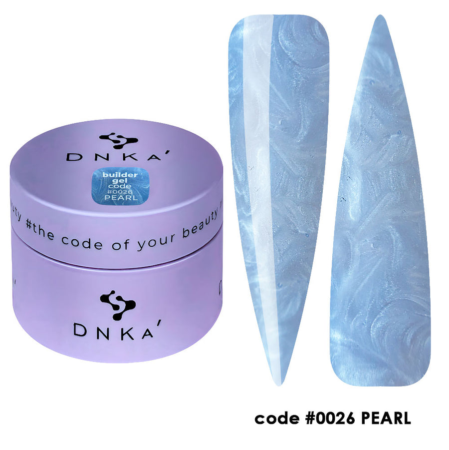 Гел за изграждане "DNKa" #0026 Pearl 30 ml – с перлен ефект